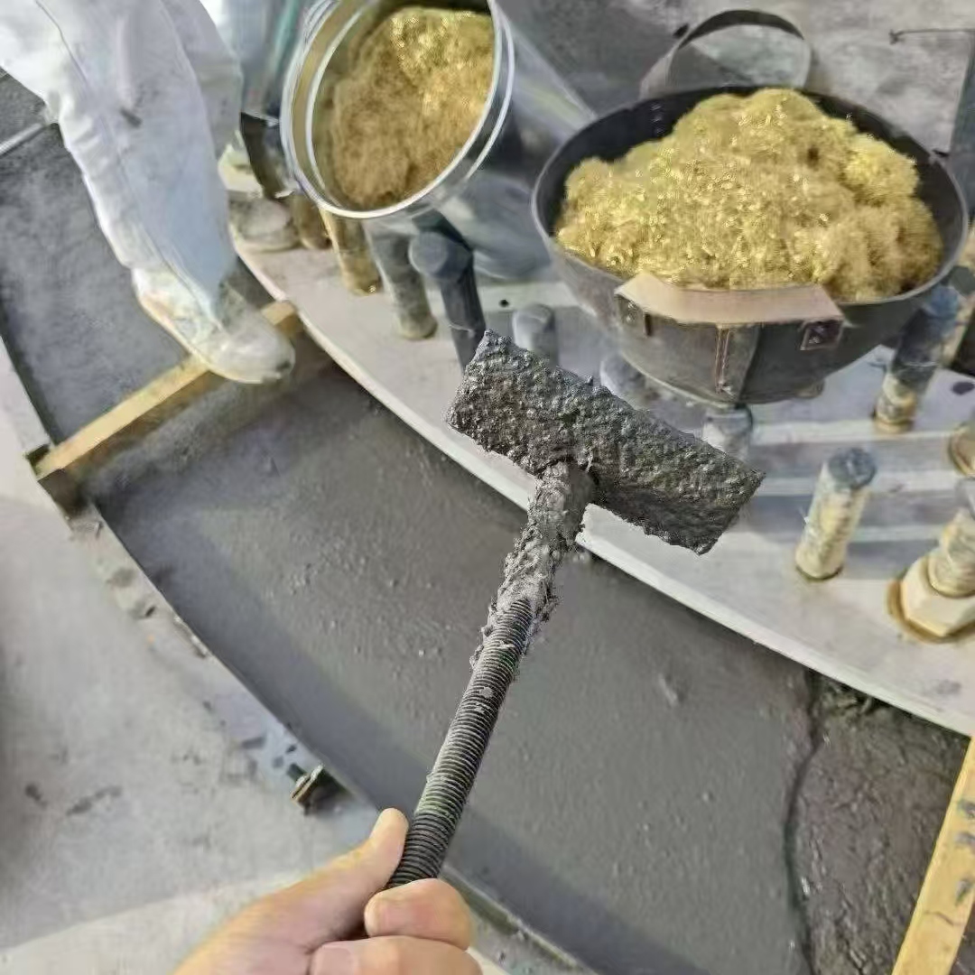 镇雄C120钢纤维高强无收灌浆料 轧机压缩机汽轮机发电机锻压设备底座灌浆材料